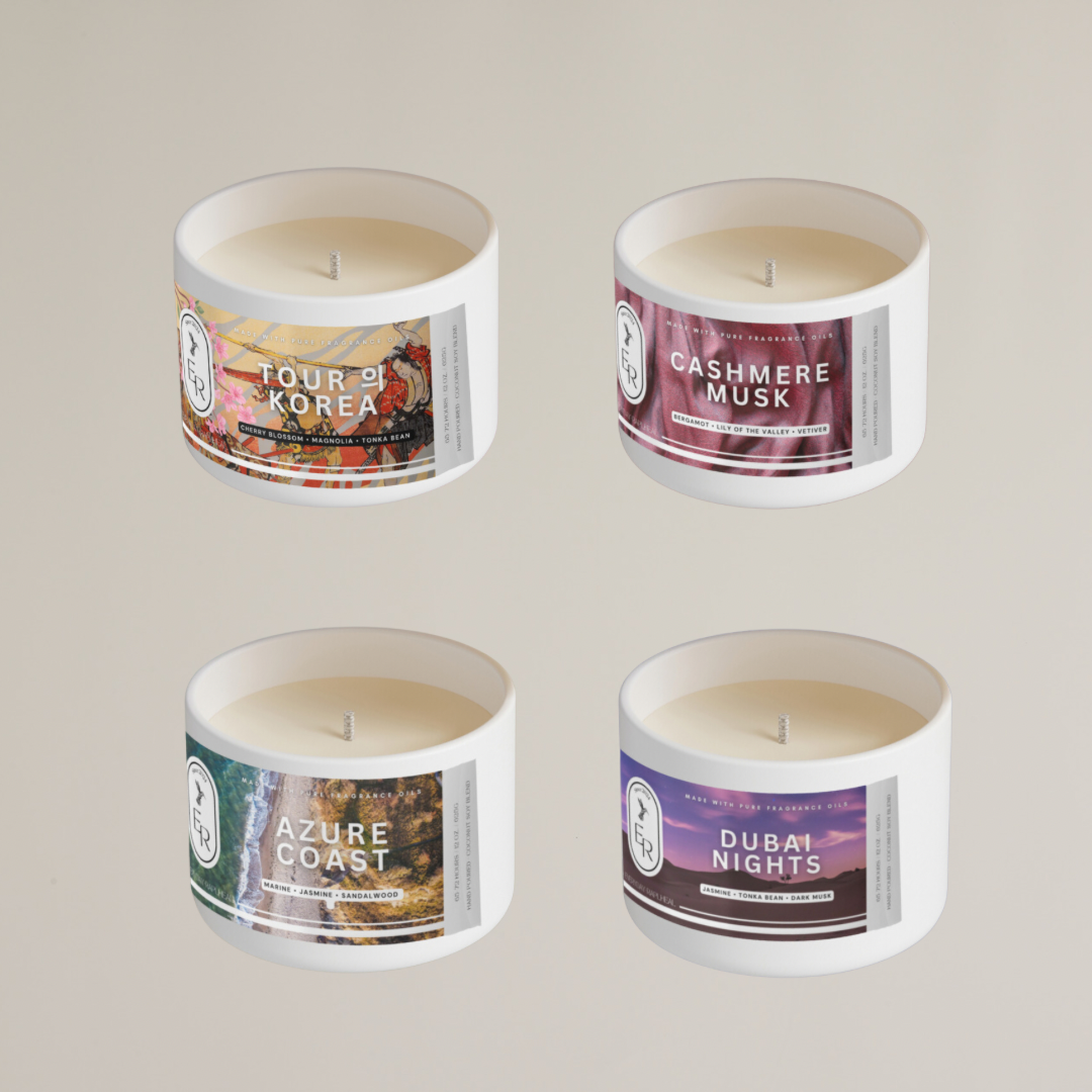 The ER Luxe Candle Bundle, 4 pk.